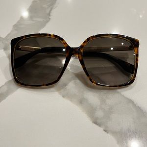 Fendi Tortoise Square Sunglasses